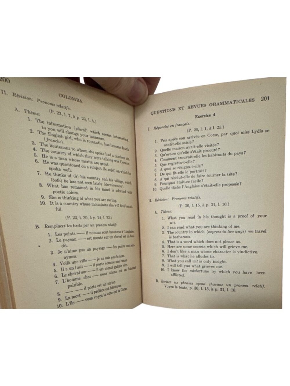 Merimee Colomba By Prosper Merimee 1922 edited by Charles E Young HC 1st Ed Merr - Picture 9 of 13